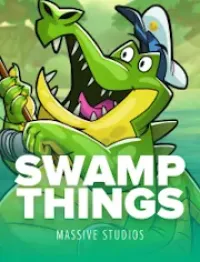 swamp things slot logo