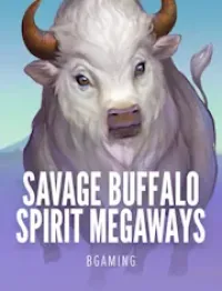 savage buffalo spirit megaways - logo