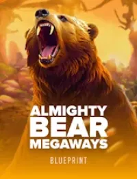 almighty bear megaways slot logo